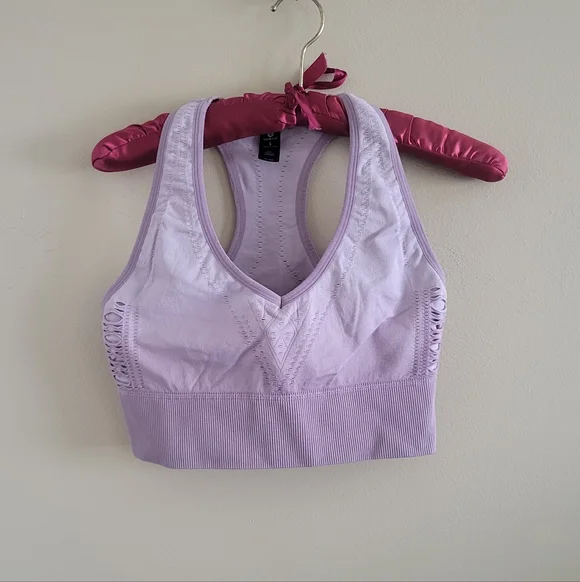 Velocity | Lavender Racerback Sports Bra Large - Picture 1 of 6